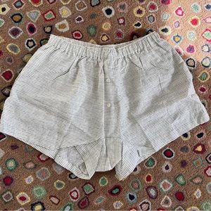 Deiji Studios 03 Shorts in Pinstripe